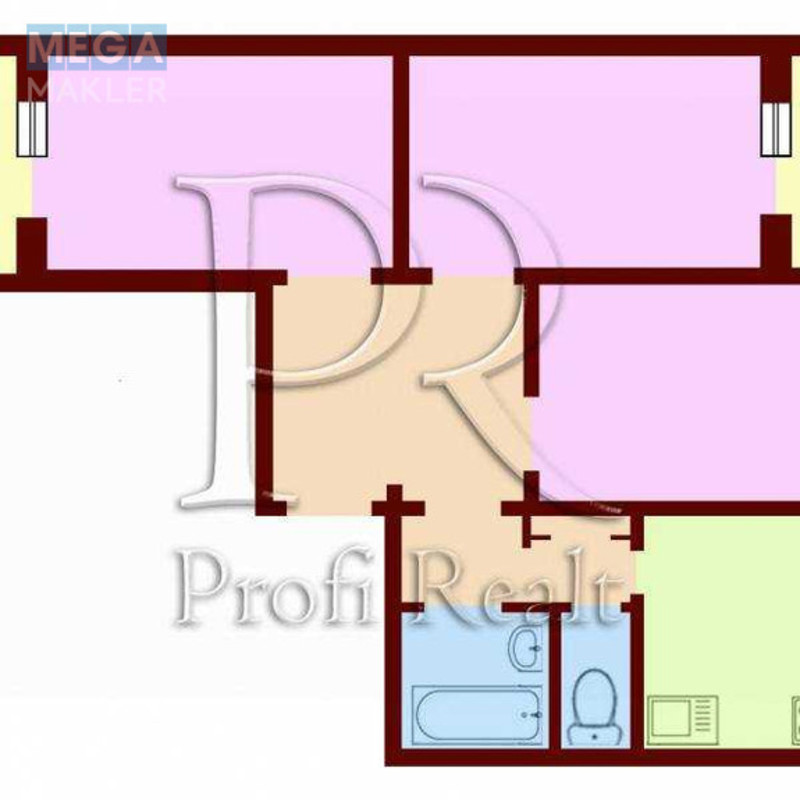 Продаж 3 кімнатної квартири (72/42/8), 16 пов. 18 пов. будинку, <a class="location-link" href="/kiev/" title="Недвижимость Київ">Київ</a>, <a class="location-link" href="/kiev/goloseevskij/" title="Недвижимость Голосіївський район">Голосіївський р-н</a>, Глушкова Академіка проспект, 45 (изображение 21)