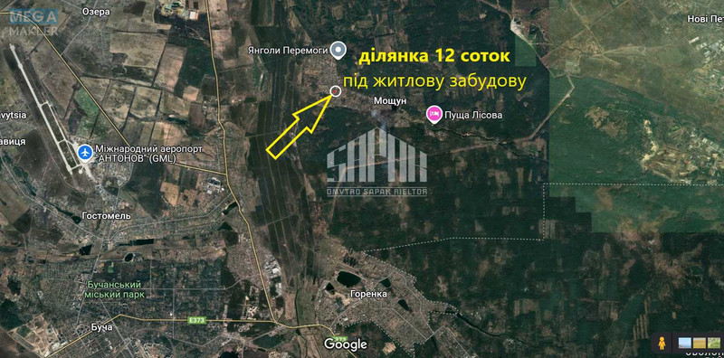 Продажа участка, 12 соток, участок под жилую застройку, <a class="location-link" href="/moshun/" title="Недвижимость Мощун">Мощун</a>, Івана Франка (изображение 4)