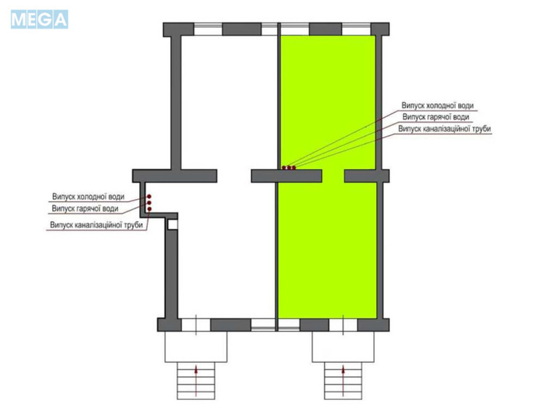 Продаж комерційної нерухомості, 44 кв.м, под магазин, <a class="location-link" href="/kiev/" title="Недвижимость Київ">Київ</a>, <a class="location-link" href="/kiev/goloseevskij/" title="Недвижимость Голосіївський район">Голосіївський р-н</a>, Голосеевский просп., 100/2 (изображение 4)