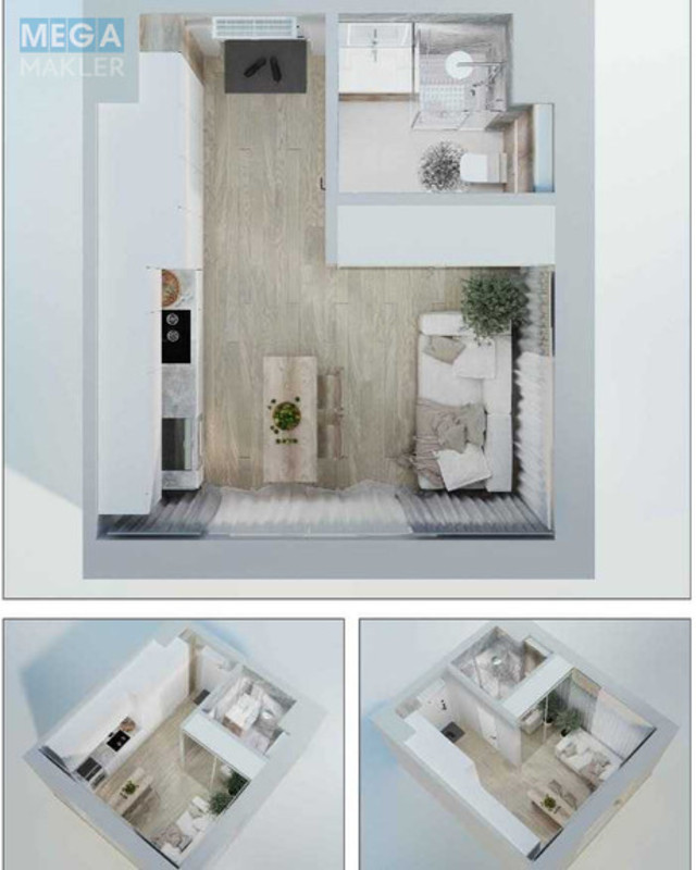 Продаж 2 кімнатної квартири (55,2/40,2/10), 2 пов. 3 пов. будинку, <a class="location-link" href="/kiev/" title="Недвижимость Київ">Київ</a>, <a class="location-link" href="/kiev/darnickij/" title="Недвижимость Дарницький район">Дарницький р-н</a>, Чехова вул., 15 (изображение 4)