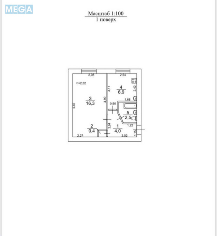 Продаж комерційної нерухомості, 32 кв.м, под офис, <a class="location-link" href="/kiev/" title="Недвижимость Київ">Київ</a>, <a class="location-link" href="/kiev/darnickij/" title="Недвижимость Дарницький район">Дарницький р-н</a>, Сімферопольська вул., 11 (изображение 14)