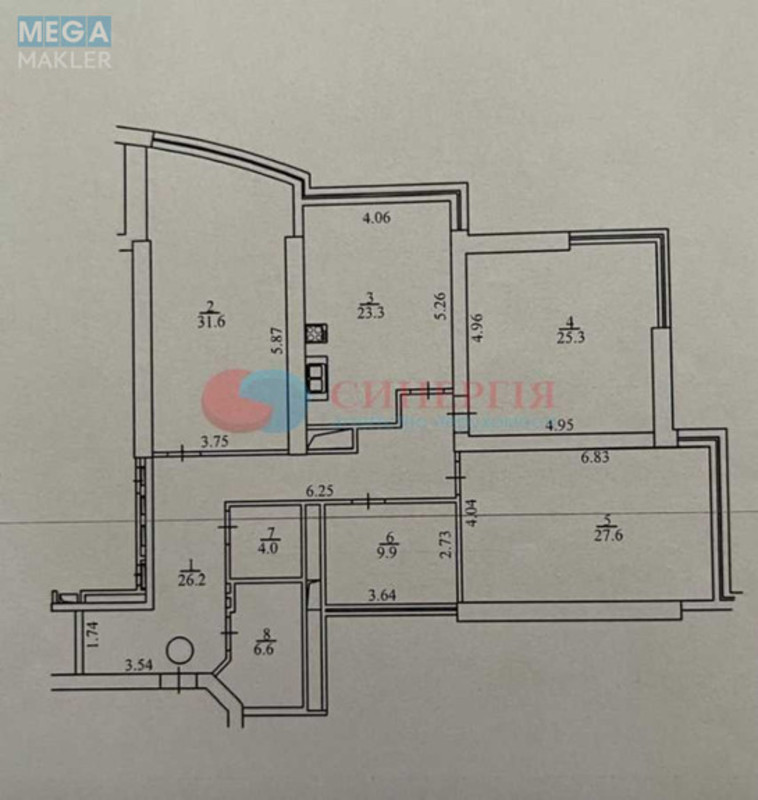 Оренда 3 кімнатної квартири, <a class="location-link" href="/kiev/" title="Недвижимость Київ">Київ</a>, <a class="location-link" href="/kiev/pecherskij/" title="Недвижимость Печерський район">Печерський р-н</a>, Кловський узвіз, 7А (изображение 14)