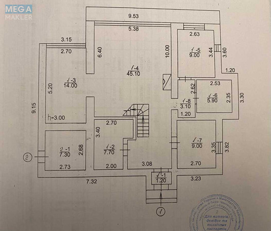 Продаж дома, 2&nbsp;поверху, 200&nbsp;кв.м, 10&nbsp;кімнат, ділянка 14&nbsp;соток, <a class="location-link" href="/oster/" title="Недвижимость Остер">Остер</a>, Тиха (изображение 11)
