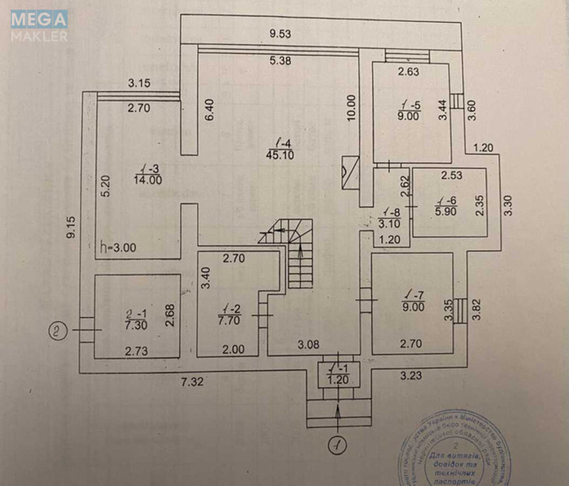 Продаж дома, 2 поверху, 200 кв.м, 10 кімнат, ділянка 14 соток, <a class="location-link" href="/oster/" title="Недвижимость Остер">Остер</a>, Тиха (изображение 11)