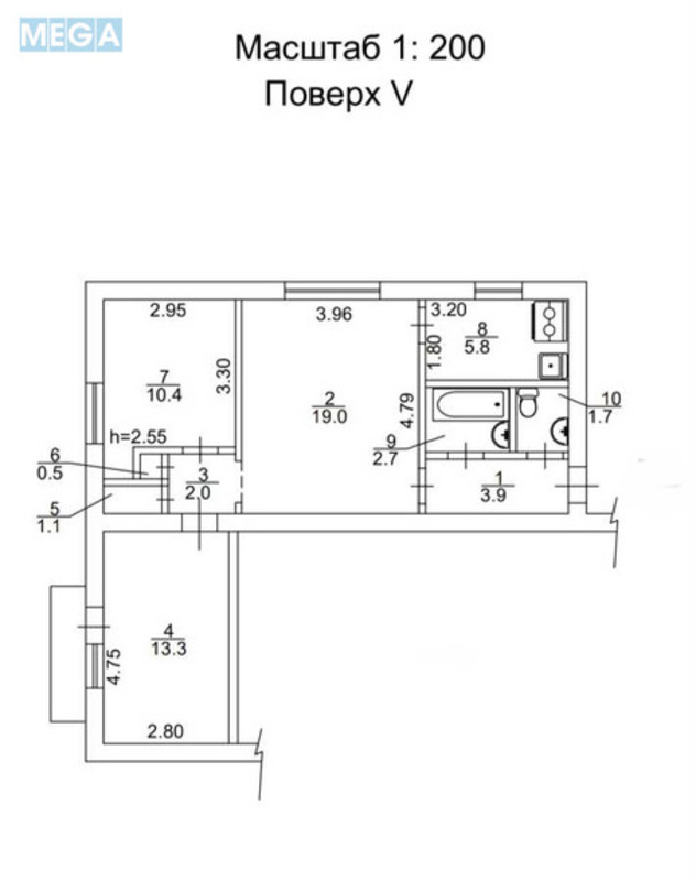 Продаж 3 кімнатної квартири (63/43/6), 5 пов. 9 пов. будинку, <a class="location-link" href="/kiev/" title="Недвижимость Київ">Київ</a>, <a class="location-link" href="/kiev/goloseevskij/" title="Недвижимость Голосіївський район">Голосіївський р-н</a>, Голосіївський просп., 128 (изображение 20)