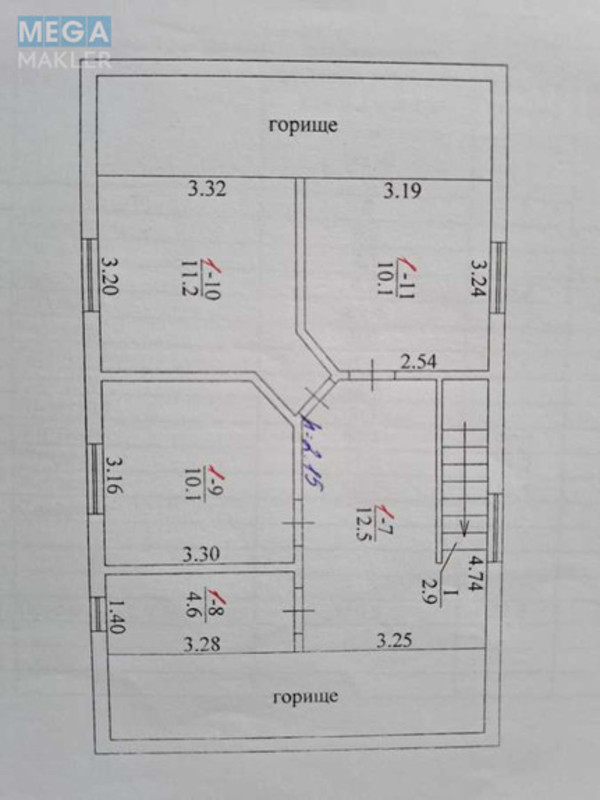 Продаж дома, 2 поверху, 117 кв.м, 4 кімнати, ділянка 17 соток, <a class="location-link" href="/vasilkov/" title="Недвижимость Васильків">Васильків</a>, Кулибаба (изображение 21)