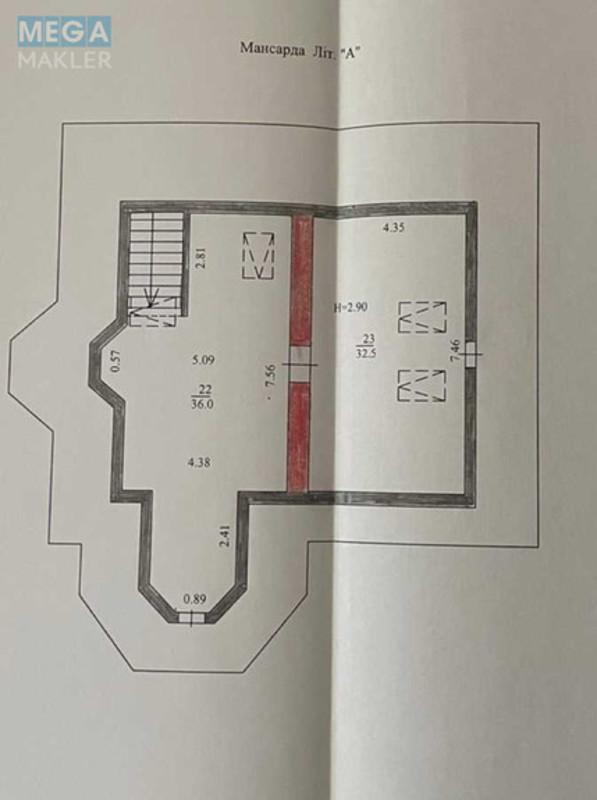 Продаж дома, 3&nbsp;поверху, 438&nbsp;кв.м, 6&nbsp;кімнат, ділянка 9&nbsp;соток, <a class="location-link" href="/kiev/" title="Недвижимость Київ">Київ</a>, <a class="location-link" href="/kiev/obolonskij/" title="Недвижимость Оболонський район">Оболонський р-н</a>, Богатырская ул., 30А (изображение 24)