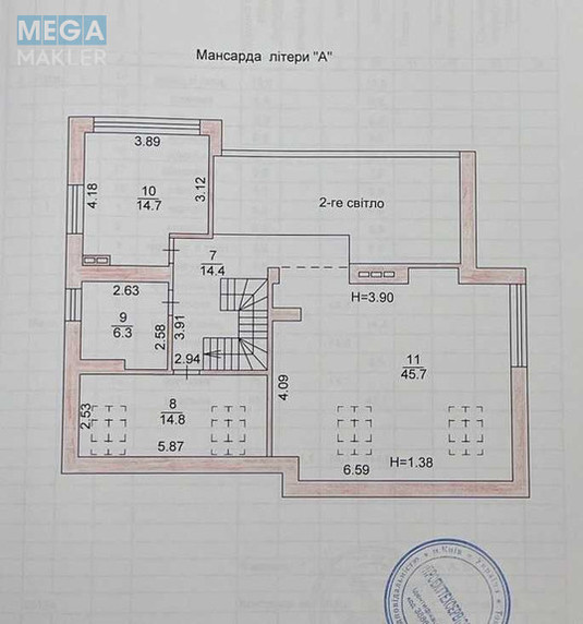 Продаж дома, 2&nbsp;поверху, 340&nbsp;кв.м, 5&nbsp;кімнат, ділянка 6&nbsp;соток, <a class="location-link" href="/kiev/" title="Недвижимость Київ">Київ</a>, <a class="location-link" href="/kiev/solomenskij/" title="Недвижимость Солом'янський район">Солом'янський р-н</a>, Зеленая ул. (изображение 23)