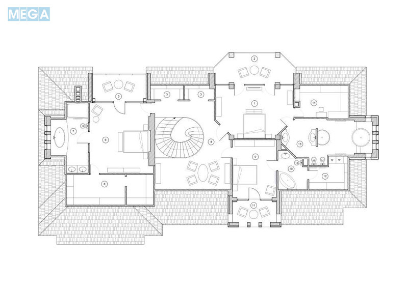 Продаж дома, 2 поверху, 462 кв.м, 7 кімнат, ділянка 28 соток, <a class="location-link" href="/lebedevka-selo-kv-vyshgorodskij-rajon/" title="Недвижимость Лебедівка">Лебедівка</a>, Лесная, 12 (изображение 16)