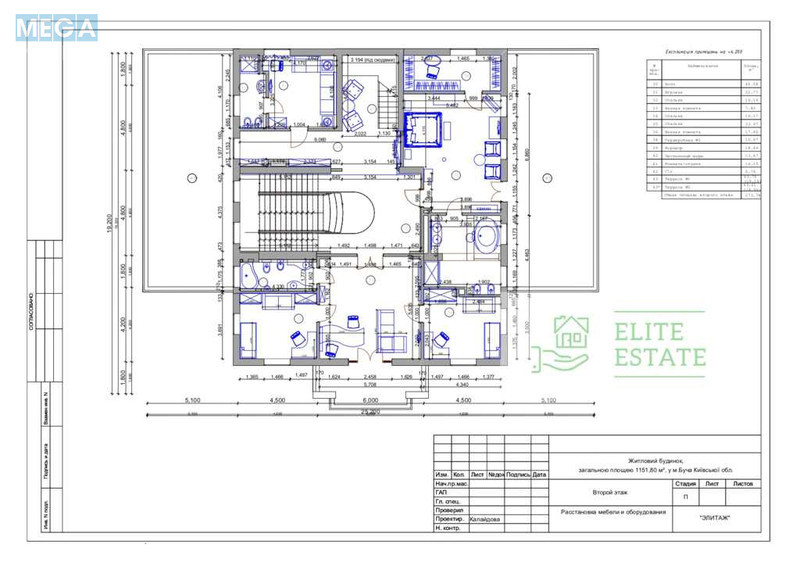 Продаж дома, 4 поверху, 1 152 кв.м, 10 кімнат, ділянка 60 соток, <a class="location-link" href="/bucha/" title="Недвижимость Буча">Буча</a>, Гулака-Артемовского, 2 (изображение 22)