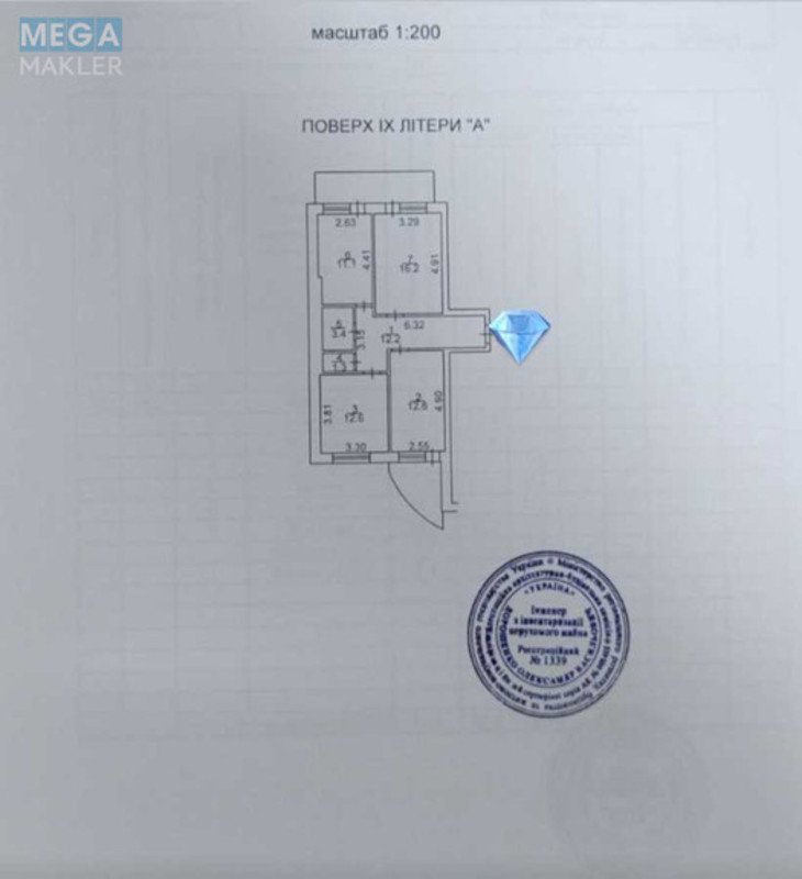 Продаж 3 кімнатної квартири (74/42/12), 9 пов. 10 пов. будинку, <a class="location-link" href="/borispol/" title="Недвижимость Бориспіль">Бориспіль</a>, Старокиївська, 99 (изображение 18)