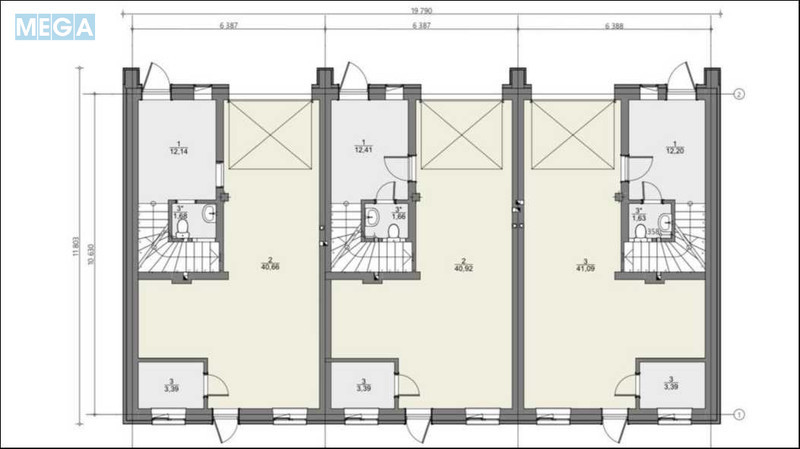 Продаж дома, 3 поверху, 175 кв.м, 6 кімнат, ділянка 2 сотки, <a class="location-link" href="/novoselki-selo-kv-kievo-svyatoshinskij-rajon/" title="Недвижимость Новосілки">Новосілки</a>, Молодіжна, 24 (изображение 11)
