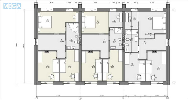 Продаж дома, 3 поверху, 175 кв.м, 6 кімнат, ділянка 2 сотки, <a class="location-link" href="/novoselki-selo-kv-kievo-svyatoshinskij-rajon/" title="Недвижимость Новосілки">Новосілки</a>, Молодіжна, 24 (изображение 13)