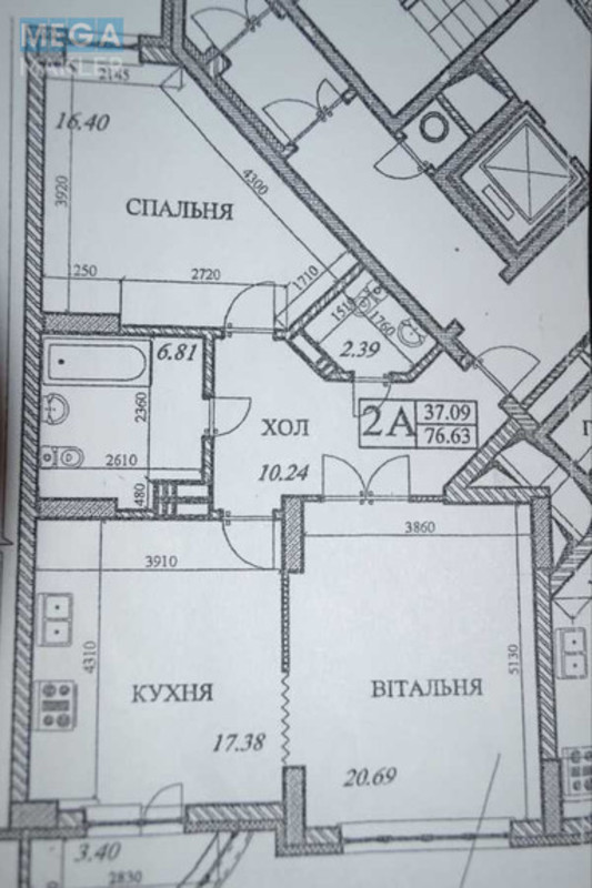 Продаж 2 кімнатної квартири (78/37/17), 10 пов. 14 пов. будинку, <a class="location-link" href="/kiev/" title="Недвижимость Київ">Київ</a>, <a class="location-link" href="/kiev/shevchenkovskij/" title="Недвижимость Шевченківський район">Шевченківський р-н</a>, Черновола Вячеслава ул., 29 (изображение 23)