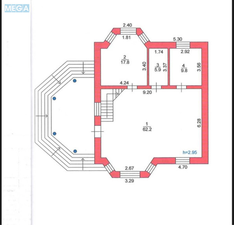 Продаж дома, 2 поверху, 400 кв.м, 6 кімнат, ділянка 17 соток, <a class="location-link" href="/pogreby-selo-kv-brovarskij-rajon/" title="Недвижимость Погреби">Погреби</a>, Перша лінія, 1 (изображение 20)