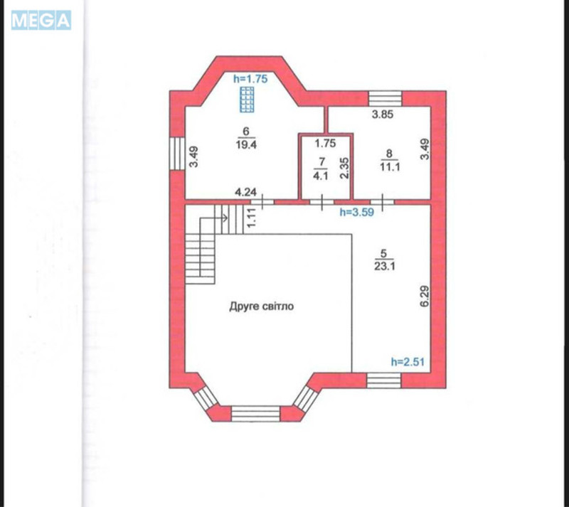 Продаж дома, 2 поверху, 400 кв.м, 6 кімнат, ділянка 17 соток, <a class="location-link" href="/pogreby-selo-kv-brovarskij-rajon/" title="Недвижимость Погреби">Погреби</a>, Перша лінія, 1 (изображение 21)