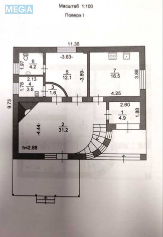 Продаж дома, 2 поверху, 145 кв.м, 6 кімнат, ділянка 11 соток, <a class="location-link" href="/bogdanovka-selo-kv-brovarskij-rajon/" title="Недвижимость Богданівка">Богданівка</a>, Садова, 423 (изображение 13)