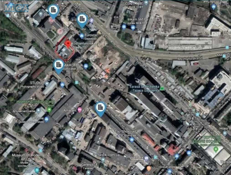 Продаж окремої будівлі/побудови, 1 091 кв.м, <a class="location-link" href="/kiev/" title="Недвижимость Київ">Київ</a>, <a class="location-link" href="/kiev/podolskij/" title="Недвижимость Подільський район">Подільський р-н</a>, Костянтинівська вул., 70 (изображение 4)