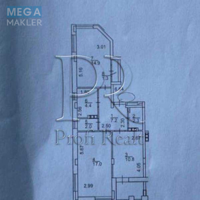 Продаж 2 кімнатної квартири (62/32/12), 8 пов. 9 пов. будинку, <a class="location-link" href="/kiev/" title="Недвижимость Київ">Київ</a>, <a class="location-link" href="/kiev/dneprovskij/" title="Недвижимость Дніпровський район">Дніпровський р-н</a>, Регенераторна вулиця, 4к2 (изображение 21)