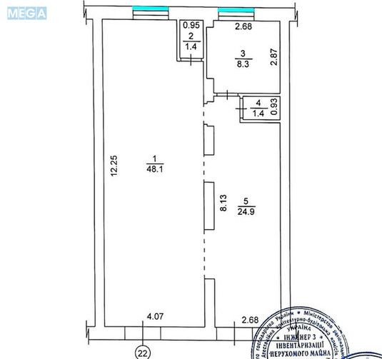 Продаж комерційної нерухомості, 84&nbsp;кв.м, под магазин, <a class="location-link" href="/kiev/" title="Недвижимость Київ">Київ</a>, <a class="location-link" href="/kiev/darnickij/" title="Недвижимость Дарницький район">Дарницький р-н</a>, Севастопольська вул., 11/27 (изображение 4)