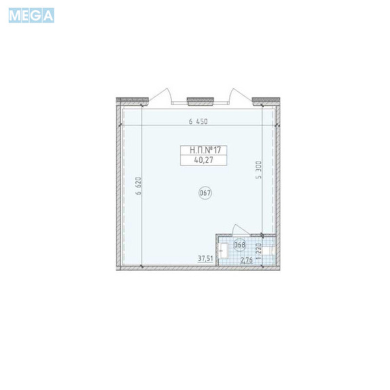 Продаж комерційної нерухомості, 41 кв.м, под магазин, <a class="location-link" href="/kiev/" title="Недвижимость Київ">Київ</a>, <a class="location-link" href="/kiev/goloseevskij/" title="Недвижимость Голосіївський район">Голосіївський р-н</a>, Михайла Максимовича вул., 26В (изображение 2)
