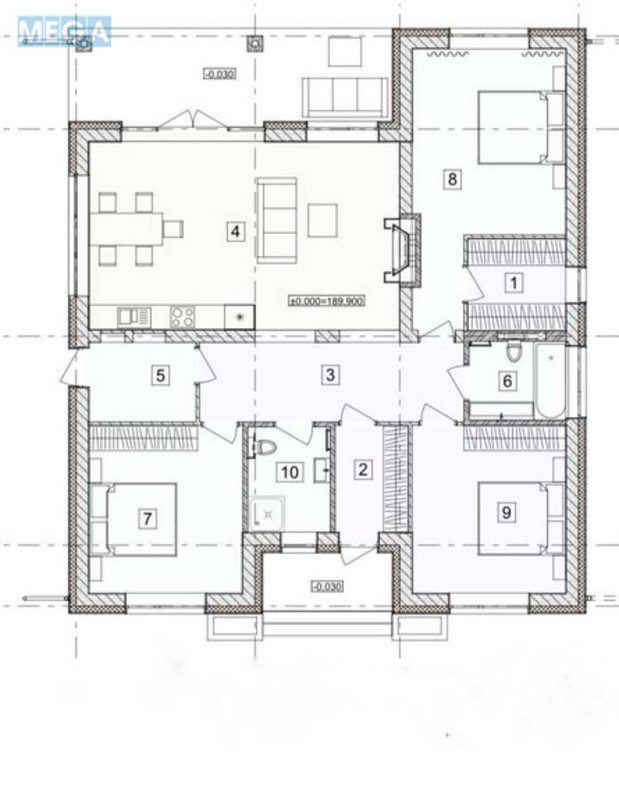 Продаж дома, 1 поверх, 133 кв.м, 4 кімнати, ділянка 6 соток, <a class="location-link" href="/krushinka/" title="Недвижимость Крушинка">Крушинка</a>, Польова, 5 (изображение 17)