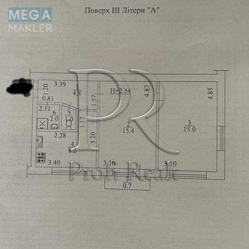 Продаж 2 кімнатної квартири (45/29/7), 3 пов. 5 пов. будинку, <a class="location-link" href="/kiev/" title="Недвижимость Київ">Київ</a>, <a class="location-link" href="/kiev/shevchenkovskij/" title="Недвижимость Шевченківський район">Шевченківський р-н</a>, Івана Виговського вулиця, 12Д (изображение 12)