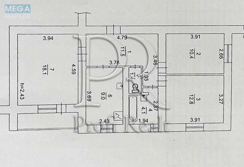 Продаж 3 кімнатної квартири (71/41/9), 2 пов. 18 пов. будинку, <a class="location-link" href="/kiev/" title="Недвижимость Київ">Київ</a>, <a class="location-link" href="/kiev/dneprovskij/" title="Недвижимость Дніпровський район">Дніпровський р-н</a>, Дніпровська наб., 13 (изображение 21)
