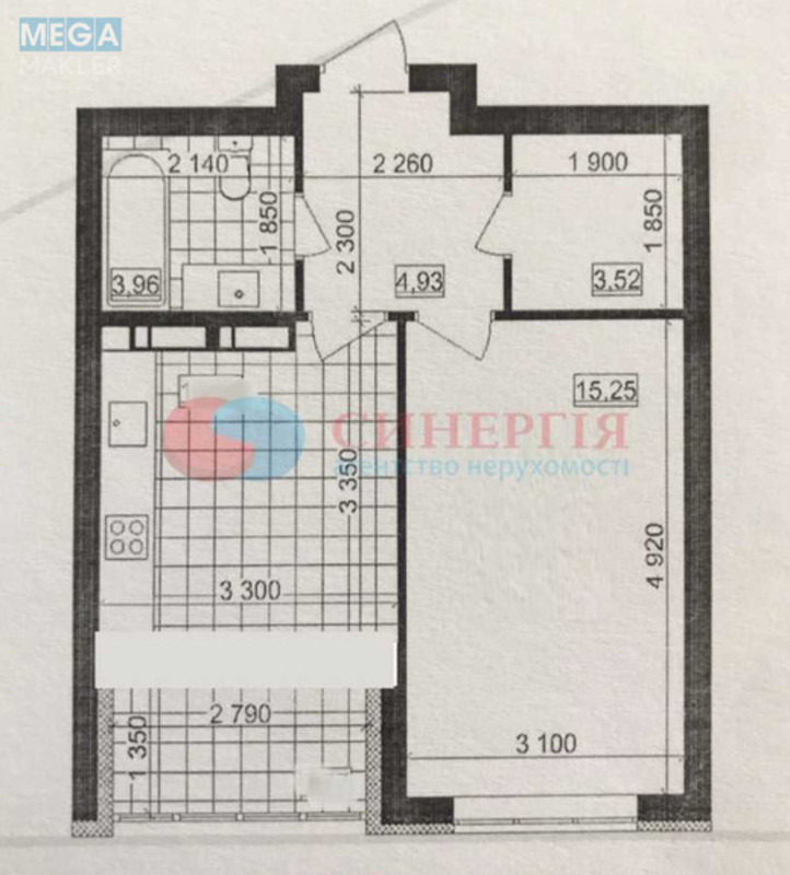 Продаж 1 кімнатної квартири (40/16/15), 12 пов. 16 пов. будинку, <a class="location-link" href="/kiev/" title="Недвижимость Київ">Київ</a>, <a class="location-link" href="/kiev/shevchenkovskij/" title="Недвижимость Шевченківський район">Шевченківський р-н</a>, Тираспольська вул., 52 (изображение 11)