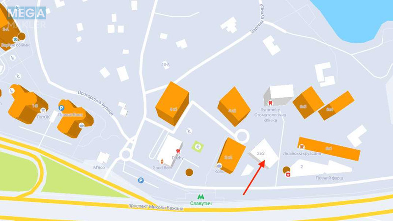 Продаж 2 кімнатної квартири (50/30/10), 10 пов. 12 пов. будинку, <a class="location-link" href="/kiev/" title="Недвижимость Київ">Київ</a>, <a class="location-link" href="/kiev/darnickij/" title="Недвижимость Дарницький район">Дарницький р-н</a>, Зарічна вул., 2 (изображение 18)
