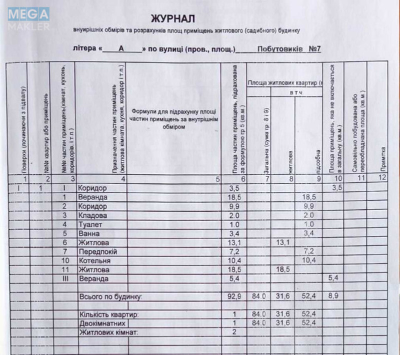 Продаж дома, 1 поверх, 93 кв.м, 3 кімнати, ділянка 7 соток, <a class="location-link" href="/druzhnya/" title="Недвижимость Дружня">Дружня</a>, побутовиків, 7а (изображение 15)