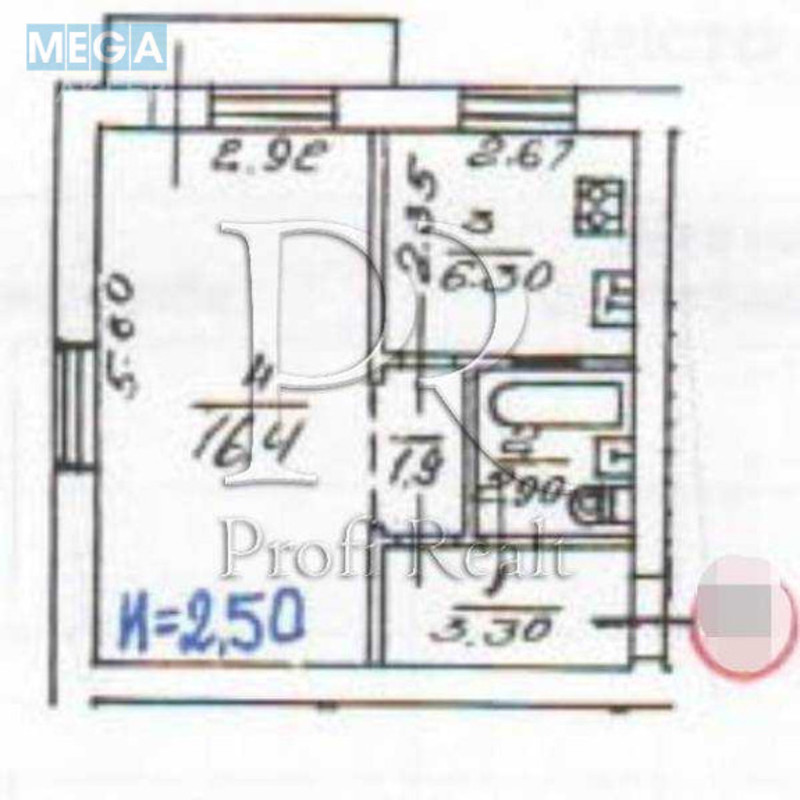 Продаж 1 кімнатної квартири (32/16/6), 2 пов. 5 пов. будинку, <a class="location-link" href="/kiev/" title="Недвижимость Київ">Київ</a>, <a class="location-link" href="/kiev/solomenskij/" title="Недвижимость Солом'янський район">Солом'янський р-н</a>, Відрадний проспект, 10 (изображение 17)