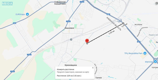 Продаж 1 кімнатної квартири (38/17/8), 5 пов. 5 пов. будинку, <a class="location-link" href="/kryukovshina/" title="Недвижимость Крюківщина">Крюківщина</a>, Єдності, 6 (изображение 19)