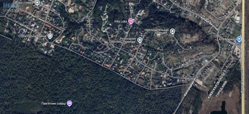 Продажа участка, 414 соток, участок под жилую застройку, <a class="location-link" href="/lesniki-selo/" title="Недвижимость Лісники">Лісники</a>, Лесная (изображение 3)