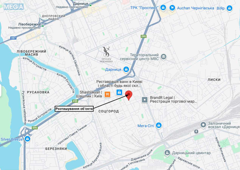 Продаж 2 кімнатної квартири (41/23/6), 4 пов. 5 пов. будинку, <a class="location-link" href="/kiev/" title="Недвижимость Київ">Київ</a>, <a class="location-link" href="/kiev/dneprovskij/" title="Недвижимость Дніпровський район">Дніпровський р-н</a>, Каунаська вул., 6/1 (изображение 24)