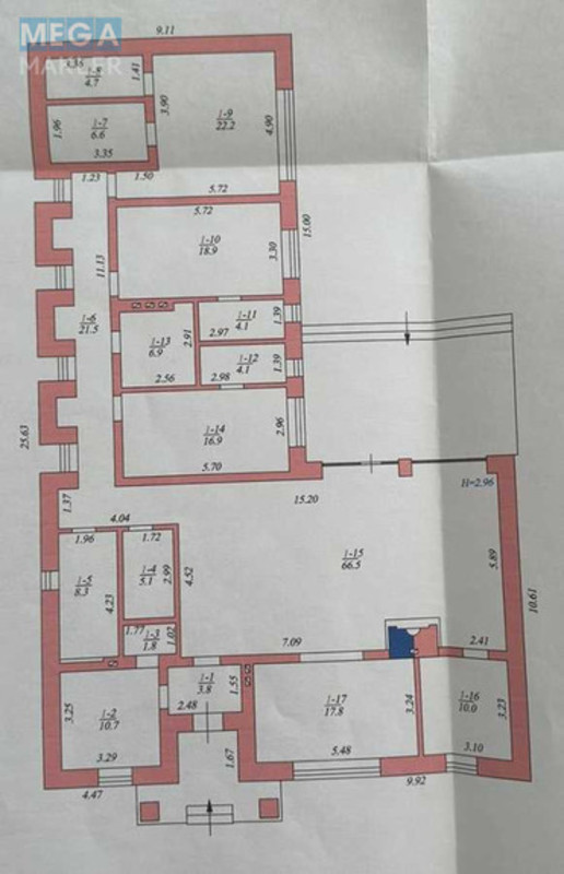 Продаж дома, 1 поверх, 230 кв.м, 4 кімнати, ділянка 12 соток, <a class="location-link" href="/gnatovka-selo-kv/" title="Недвижимость Гнатівка">Гнатівка</a>, Перемоги, 12 (изображение 24)