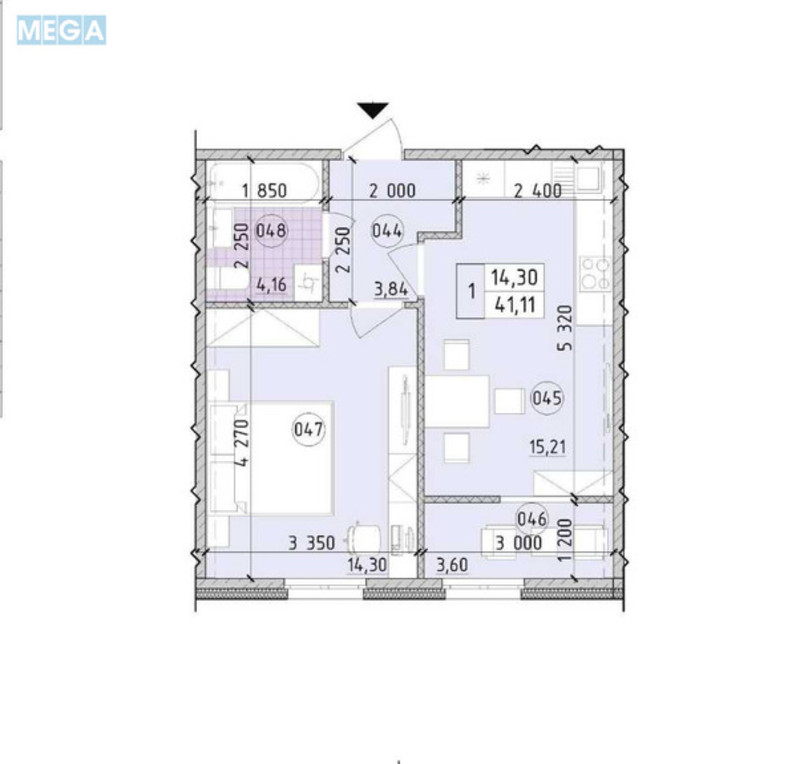 Новобудова, 21 поверхів, <a class="location-link" href="/kiev/" title="Недвижимость Київ">Київ</a>, <a class="location-link" href="/kiev/goloseevskij/" title="Недвижимость Голосіївський район">Голосіївський р-н</a>, Михайла Максимовича вул., 26Е (изображение 2)