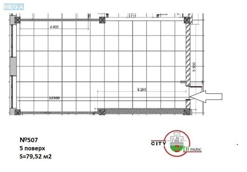 Оренда комерційної нерухомості, 79,52 кв.м, под офис, <a class="location-link" href="/kiev/" title="Недвижимость Київ">Київ</a>, <a class="location-link" href="/kiev/goloseevskij/" title="Недвижимость Голосіївський район">Голосіївський р-н</a>, Васильковская ул., 30 (изображение 12)