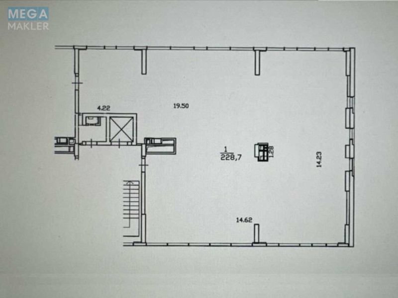 Продаж комерційної нерухомості, 229 кв.м, под магазин, <a class="location-link" href="/kiev/" title="Недвижимость Київ">Київ</a>, <a class="location-link" href="/kiev/obolonskij/" title="Недвижимость Оболонський район">Оболонський р-н</a>, Маршала Тимошенка вул., 21/2 (изображение 11)