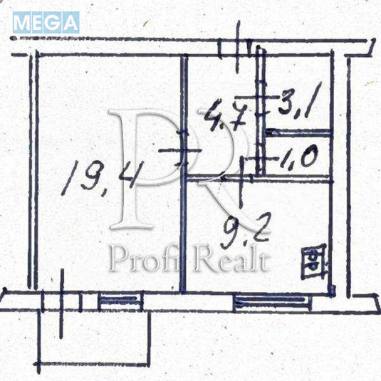 Продаж 1 кімнатної квартири (38/19/9), 3 пов. 3 пов. будинку, <a class="location-link" href="/kiev/" title="Недвижимость Київ">Київ</a>, <a class="location-link" href="/kiev/solomenskij/" title="Недвижимость Солом'янський район">Солом'янський р-н</a>, Преображенська вулиця, 12А (изображение 18)