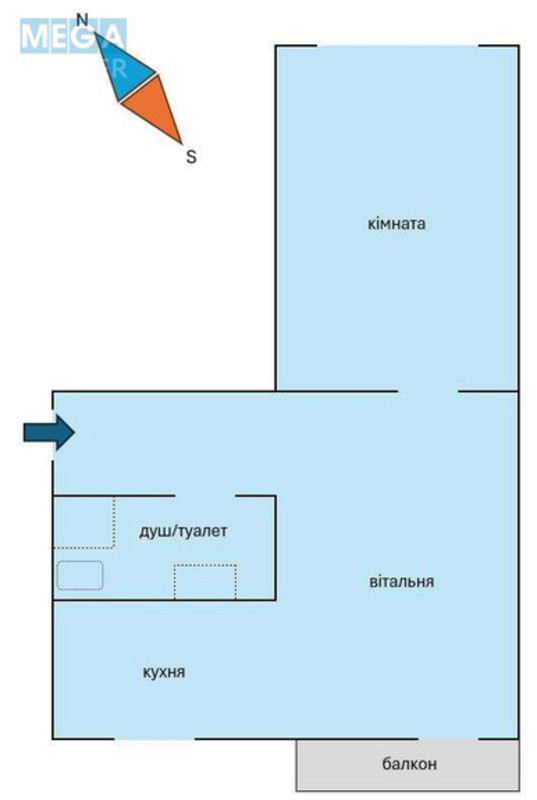 Продаж 2 кімнатної квартири (45/?/?), 5 пов. 5 пов. будинку, <a class="location-link" href="/kiev/" title="Недвижимость Київ">Київ</a>, <a class="location-link" href="/kiev/pecherskij/" title="Недвижимость Печерський район">Печерський р-н</a>, Леси Украинки бульв., 16 (изображение 14)