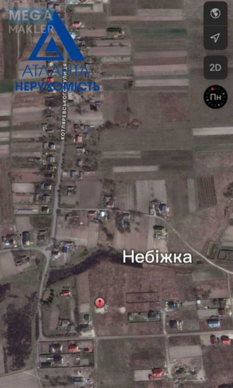 Продажа участка, 12 соток, участок под жилую застройку, <a class="location-link" href="/lutsk/" title="Недвижимость Луцьк">Луцьк</a>, с.Небіжка , вул. Котляревського (изображение 3)