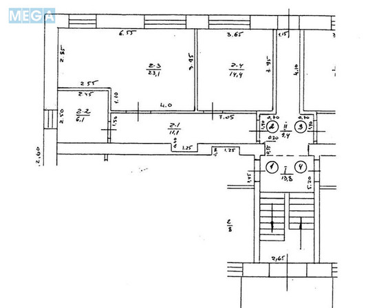 Продаж 2 кімнатної квартири (57/14/23), 1 пов. 4 пов. будинку, <a class="location-link" href="/shpola/" title="Недвижимость Шпола">Шпола</a>, Слободская, 108а (изображение 10)