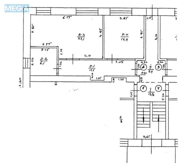 Продаж 2 кімнатної квартири (57/14/23), 1 пов. 4 пов. будинку, <a class="location-link" href="/shpola/" title="Недвижимость Шпола">Шпола</a>, Слободская, 108а (изображение 10)