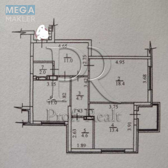 Продаж 2 кімнатної квартири (68/50/11), 9 пов. 26 пов. будинку, <a class="location-link" href="/kiev/" title="Недвижимость Київ">Київ</a>, <a class="location-link" href="/kiev/dneprovskij/" title="Недвижимость Дніпровський район">Дніпровський р-н</a>, Краківська вулиця, 27 (изображение 21)
