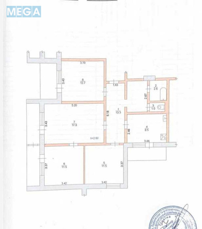 Продаж 4 кімнатної квартири (85/56/11,5), 7 пов. 16 пов. будинку, <a class="location-link" href="/kiev/" title="Недвижимость Київ">Київ</a>, <a class="location-link" href="/kiev/desnyanskij/" title="Недвижимость Деснянський район">Деснянський р-н</a>, Миколи Закревського вул., 23 (изображение 13)