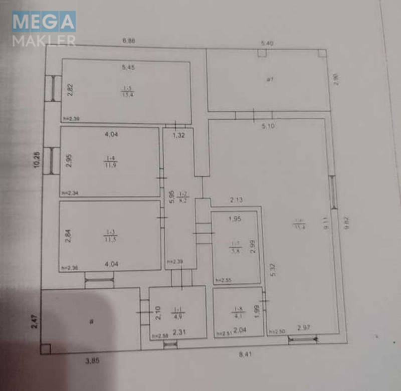 Продаж дома, 1 поверх, 100 кв.м, 3 кімнати, ділянка 20 соток, <a class="location-link" href="/mironovka/" title="Недвижимость Миронівка">Миронівка</a>, Леваневського (изображение 19)