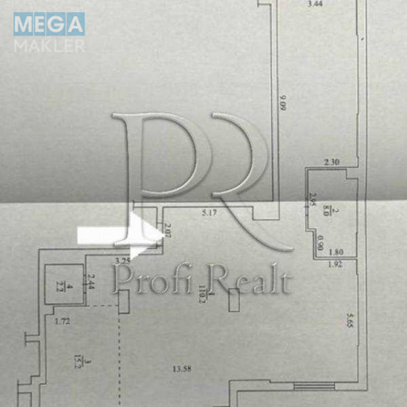 Продаж 3 кімнатної квартири (136/110/25), 18 пов. 25 пов. будинку, <a class="location-link" href="/kiev/" title="Недвижимость Київ">Київ</a>, <a class="location-link" href="/kiev/pecherskij/" title="Недвижимость Печерський район">Печерський р-н</a>, Драгомирова Михайла вулиця, 14А (изображение 20)