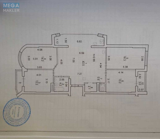 Продаж 4 кімнатної квартири (111/60/20), 24 пов. 27 пов. будинку, <a class="location-link" href="/kiev/" title="Недвижимость Київ">Київ</a>, <a class="location-link" href="/kiev/darnickij/" title="Недвижимость Дарницький район">Дарницький р-н</a>, Світла вул., 3д (изображение 20)