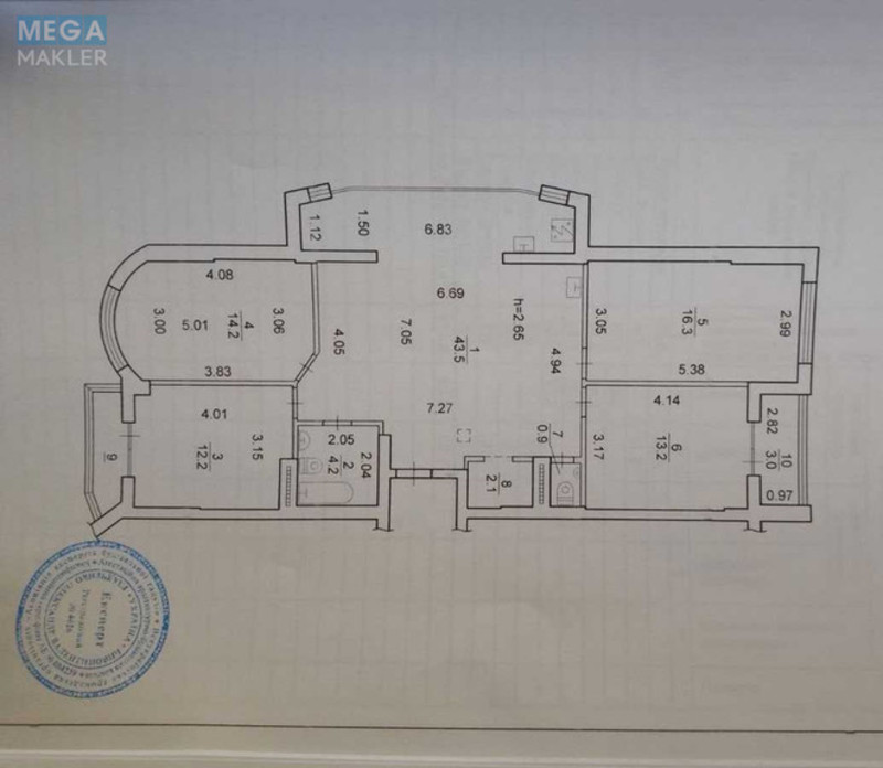 Продаж 4 кімнатної квартири (111/60/20), 24 пов. 27 пов. будинку, <a class="location-link" href="/kiev/" title="Недвижимость Київ">Київ</a>, <a class="location-link" href="/kiev/darnickij/" title="Недвижимость Дарницький район">Дарницький р-н</a>, Світла вул., 3д (изображение 20)